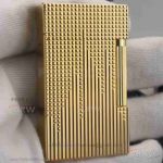 Perfect Copy S.T. Dupont Ligne 2 Yellow Gold Finish Lighter Price